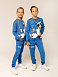 Костюм "ФлаФФи" Тёмно-Голубой арт. дф245тг